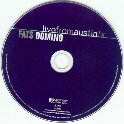 Fats Domino – Live From Austin, Texas Music CD
