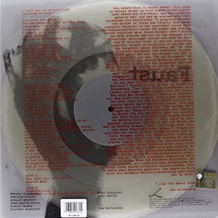 Faust (Clear Vinyl) [Import] Vinyl Record