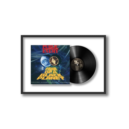 Public Enemy Fear Of A Black Planet Framed Vinyl Record