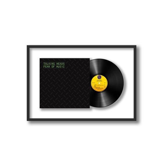 Talking Heads Fear of Music Framed Vinyl Record