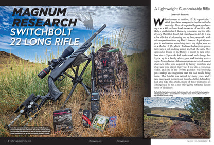 Varmint Rifles & Cartridges - Fall 2025: The Forgotten 17 Remington Fireball, Magnum Research SwitchBolt 22 Long Rifle, Updated 225 Winchester Load, The Complete 22 Creedmoor, Reloading Tips & More!