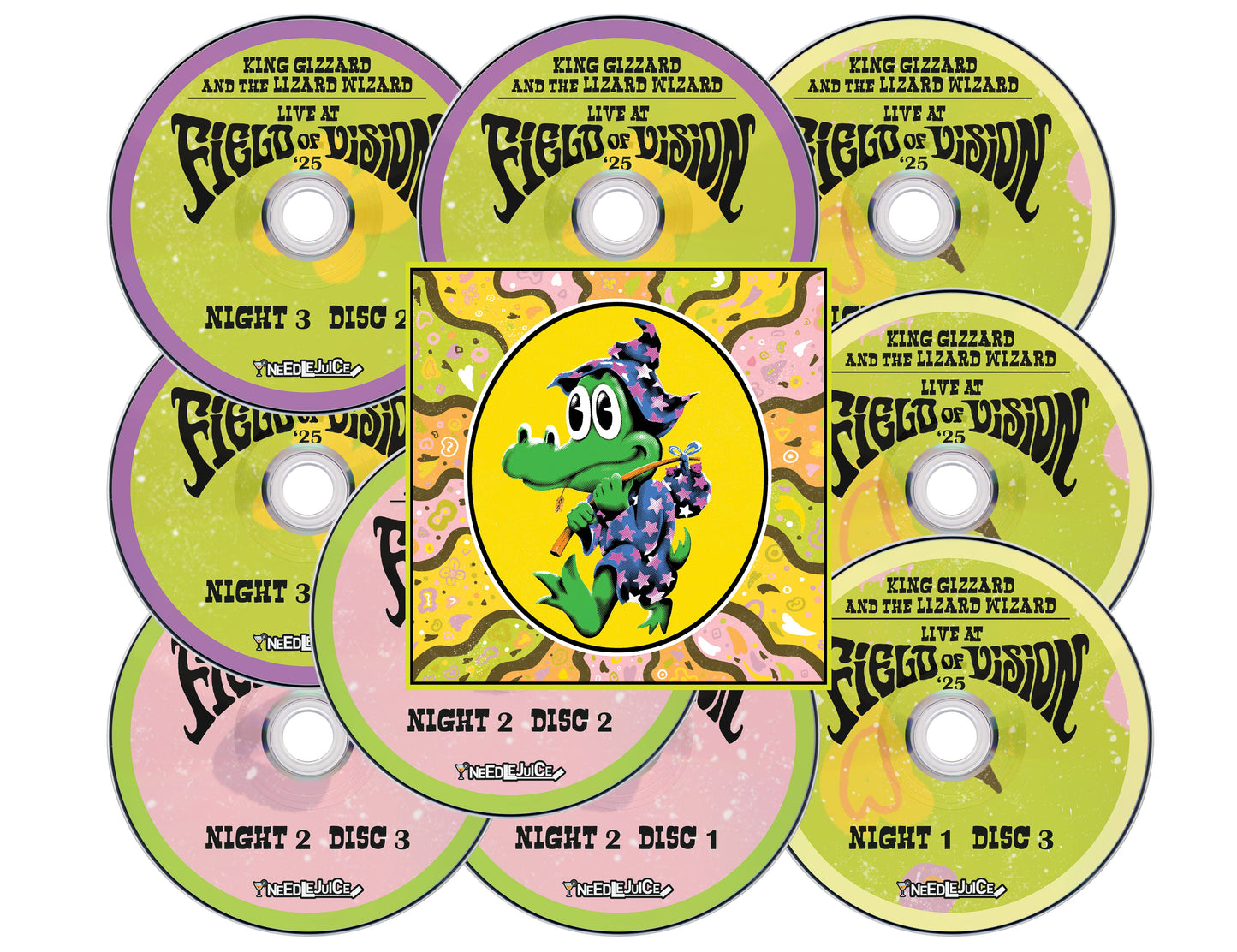 Live at Field of Vision '25 - CD Boxset - Needlejuice Records - Music CD