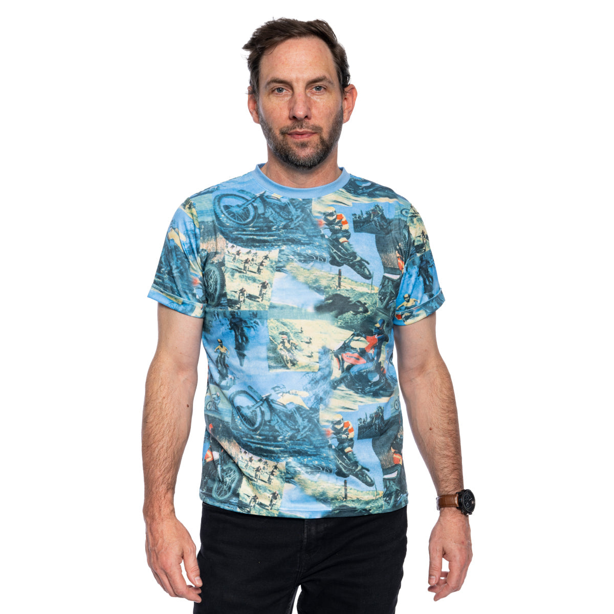 Fight Soap Tyler Blue Short Sleeve T-Shirt