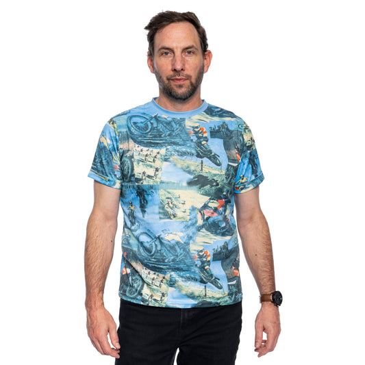 Fight Soap Tyler Blue Short Sleeve T-Shirt