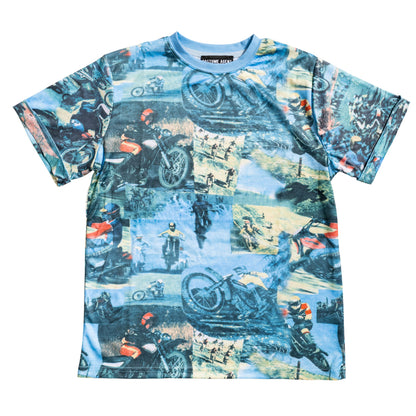 Fight Soap Tyler Blue Short Sleeve T-Shirt