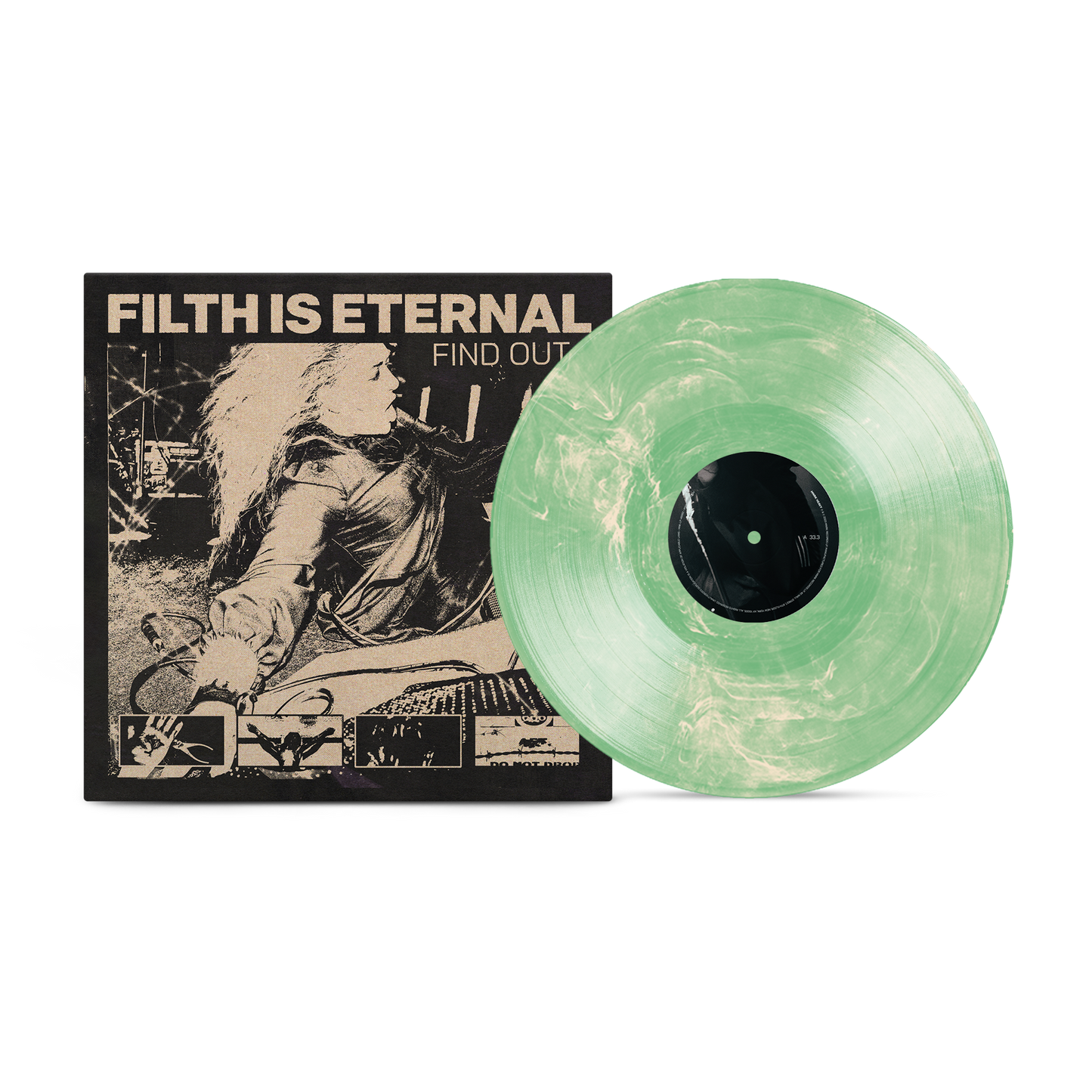 Filth Is Eternal - Find Out Marble Vinyl Record