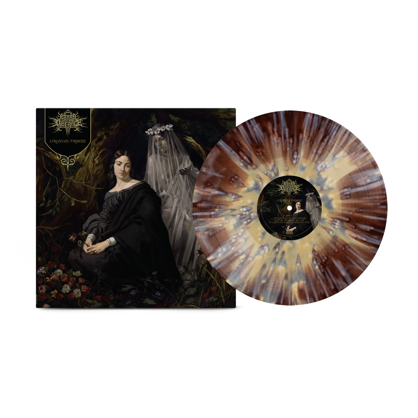 Fires In the Distance - Circadian Promise on Custard & Bone Vinyl Record