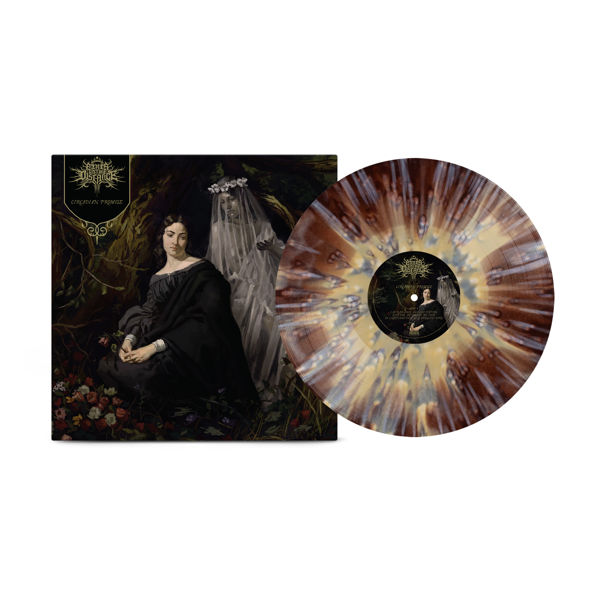 Fires In the Distance - Circadian Promise on Custard & Bone Vinyl Record