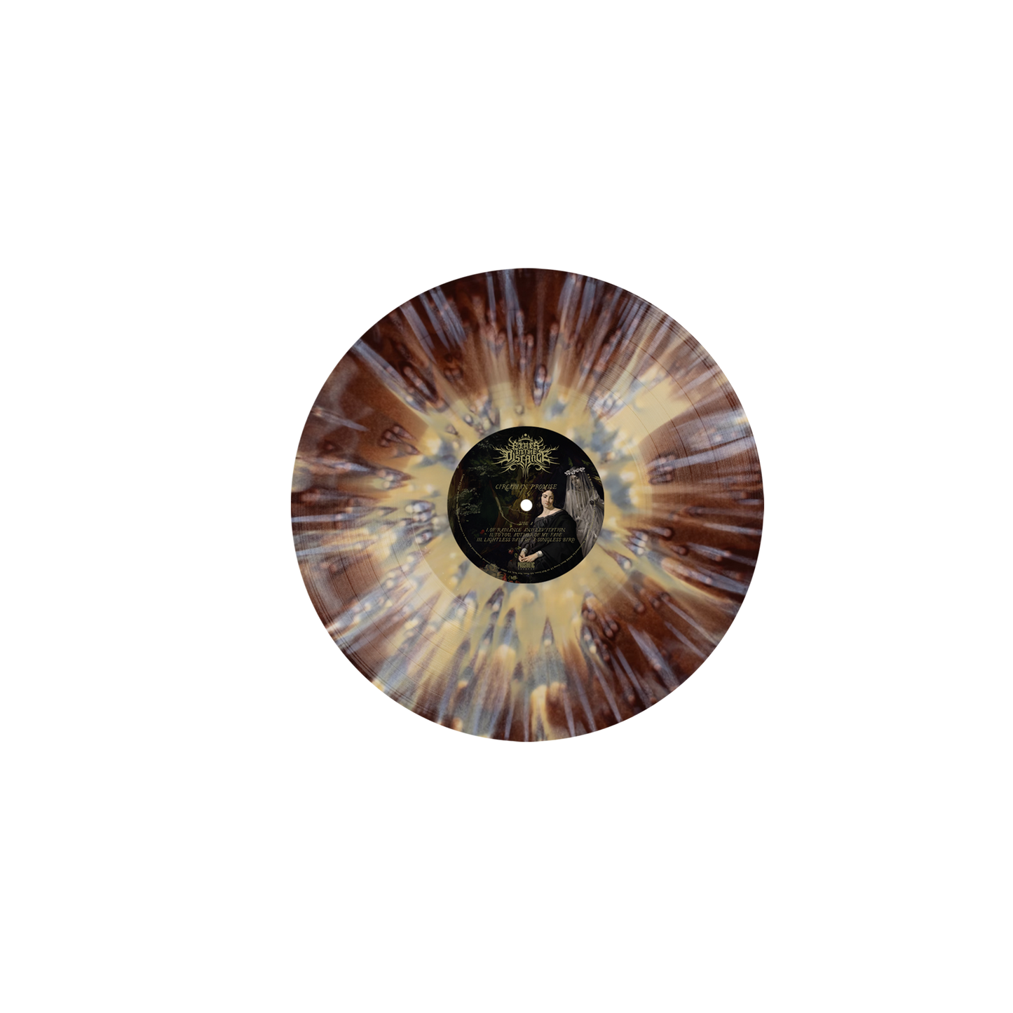 Fires In the Distance - Circadian Promise on Custard & Bone Vinyl Record