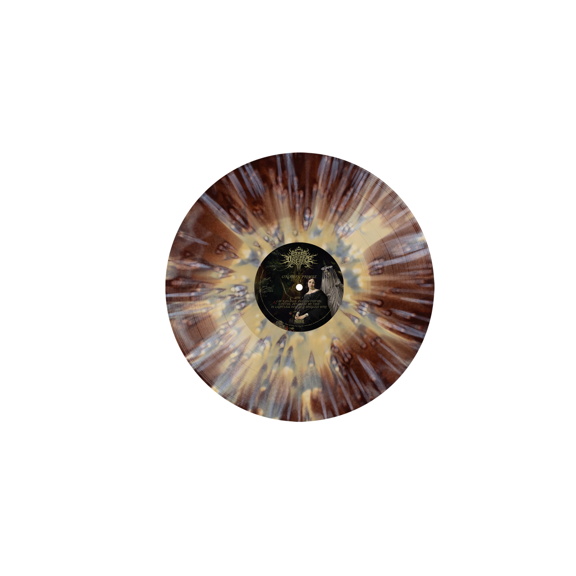 Fires In the Distance - Circadian Promise on Custard & Bone Vinyl Record