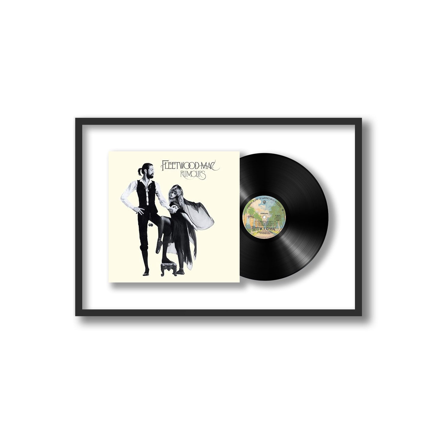 Fleetwood Mac Rumours Framed Vinyl Record