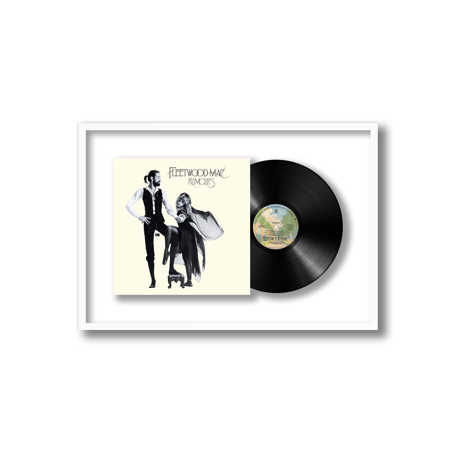 Fleetwood Mac Rumours Framed Vinyl Record