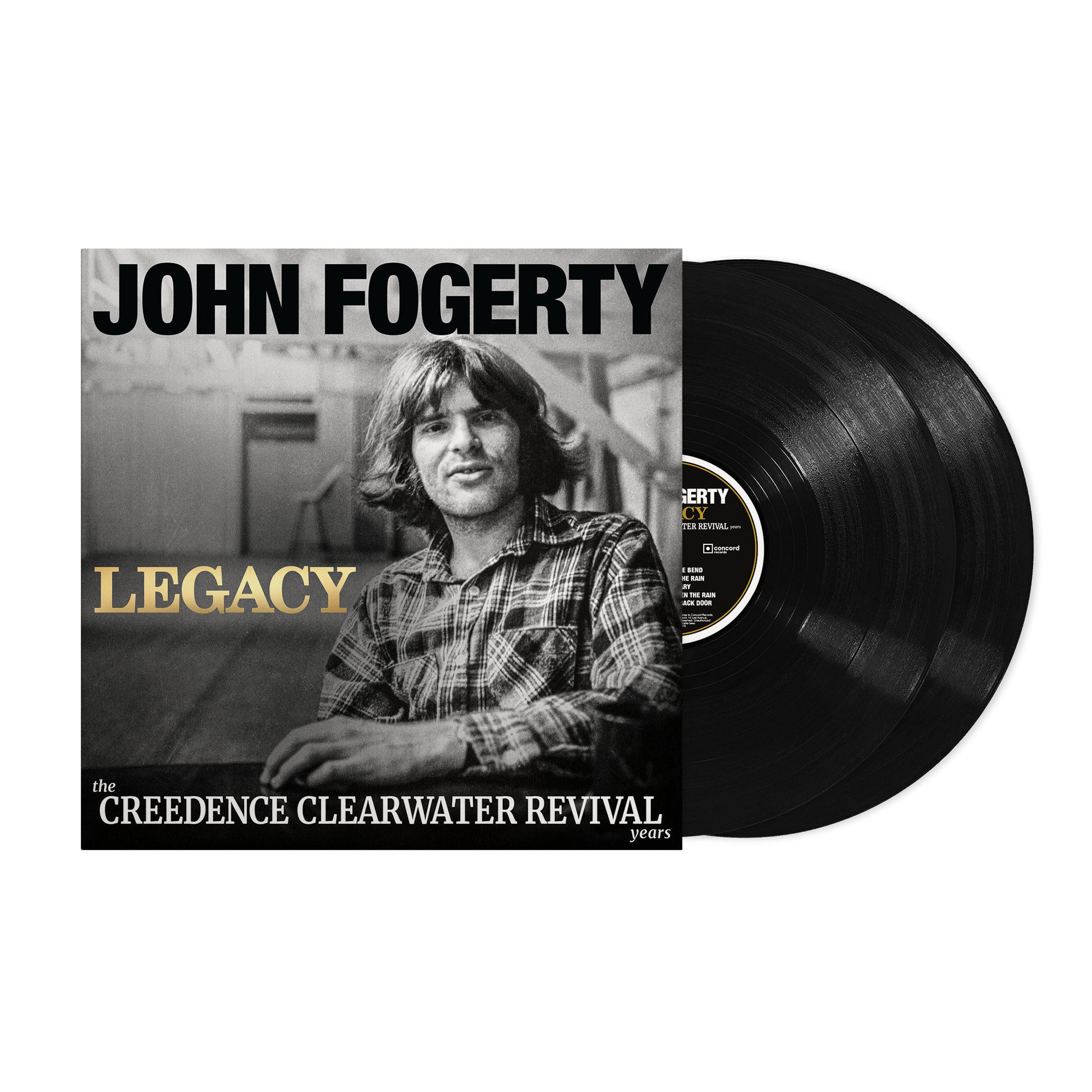 John Fogerty - Legacy The Creedence Clearwater Revival Years - Black 2 LP Vinyl Record