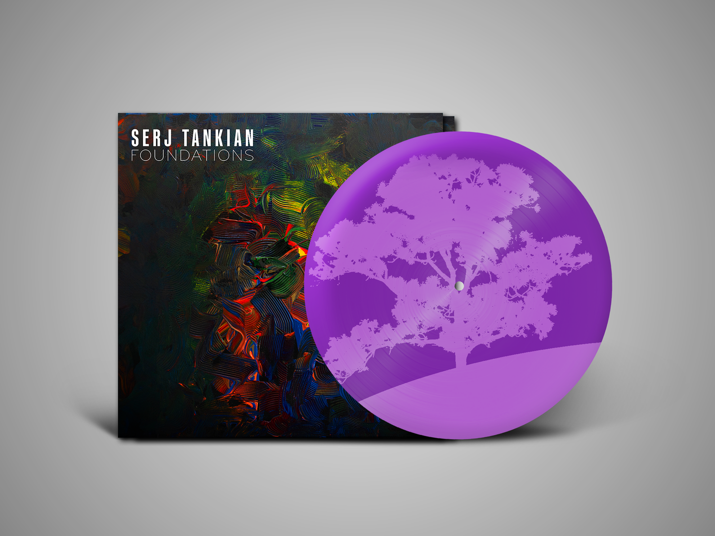 Serj Tankian 'Foundations' EP (Limited Edition – Purple w/Etched B-Side Vinyl) Vinyl Record