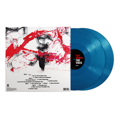 The Wake - Bathed In Blue Vinyl Record 2LP