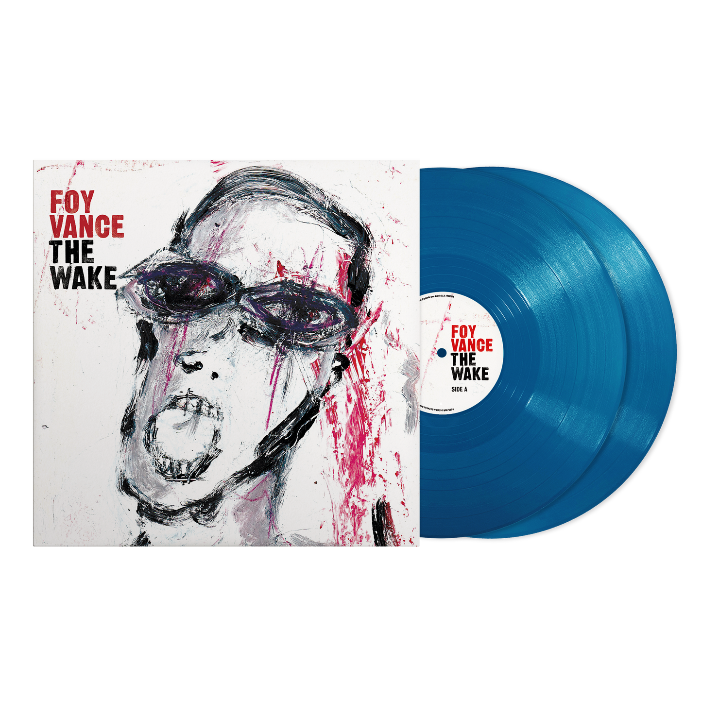 The Wake - Bathed In Blue Vinyl Record 2LP