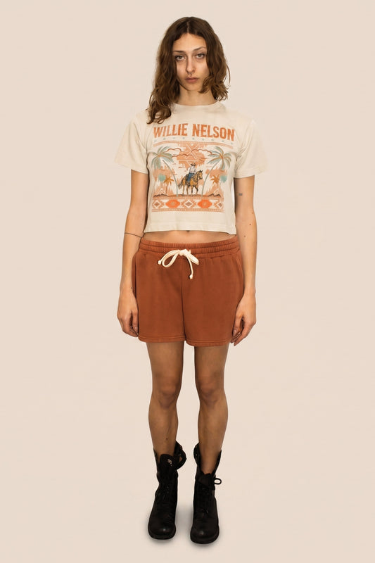 Willie Nelson Palm Beach Tee Womens T Shirt Officially Licensed