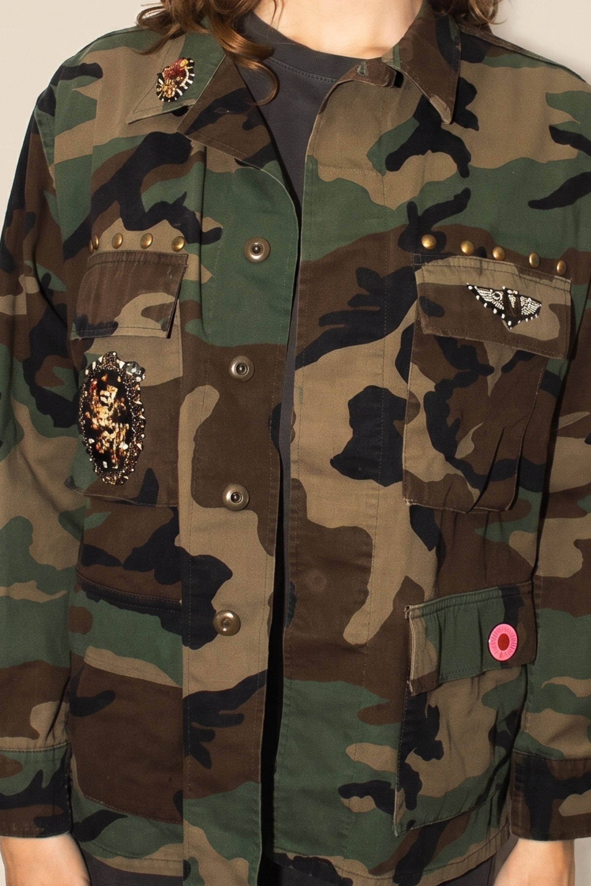 Pink Floyd Dark Side of the Moon Camo Jacket Officially Licensed