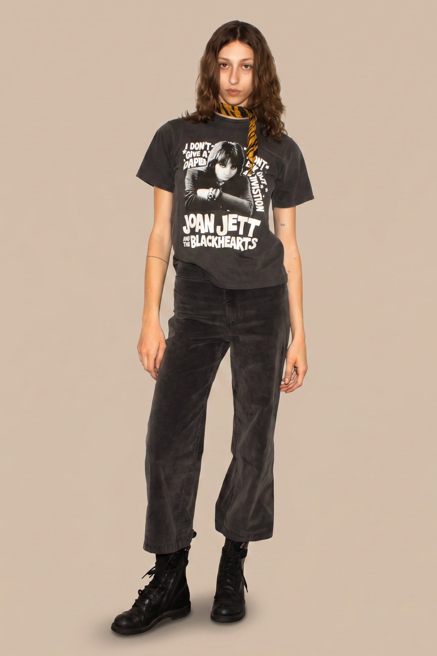 Joan Jett Bad Reputation Tee Womens T Shirt Black Officially Licensed