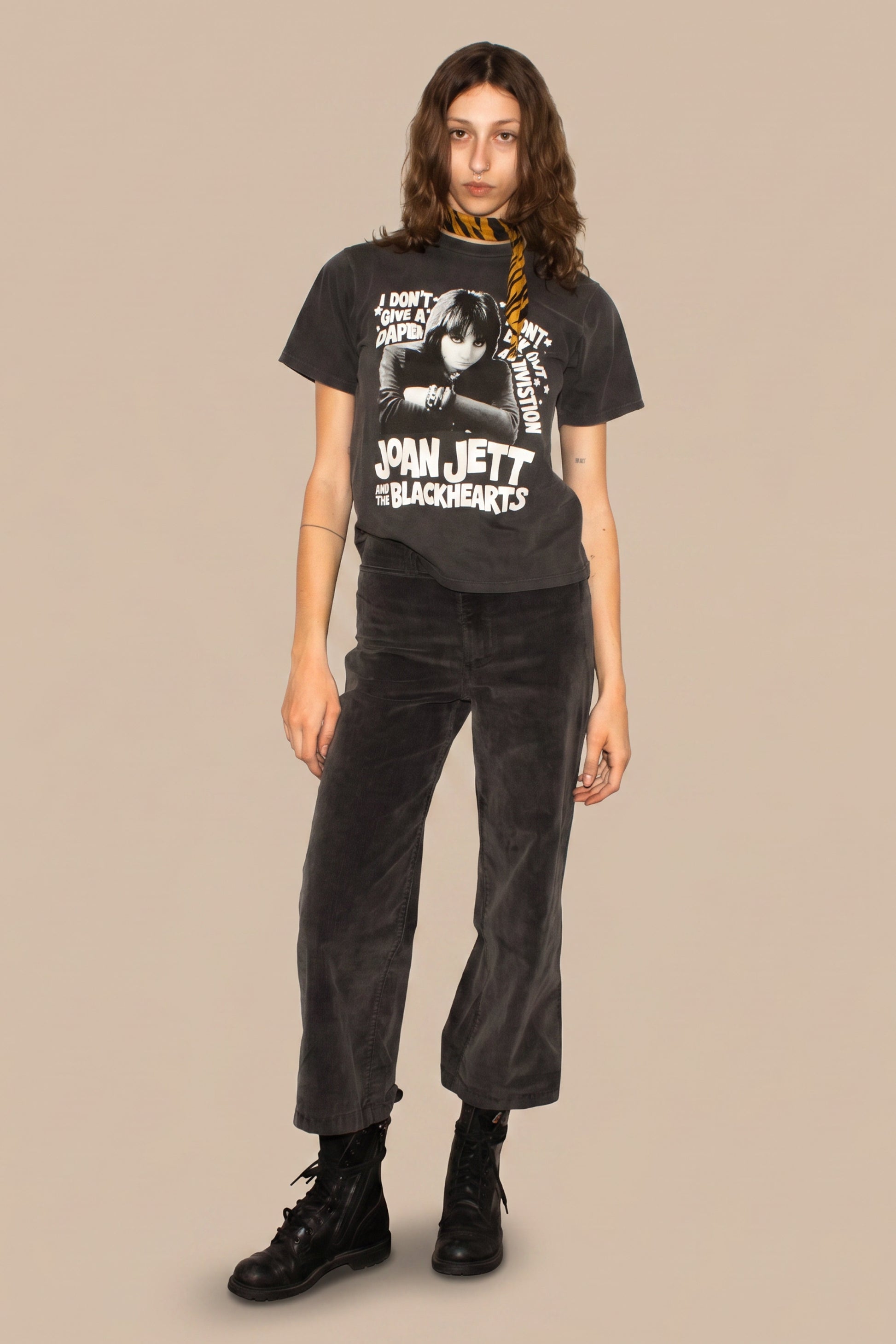 Joan Jett Bad Reputation Tee Womens T Shirt Black Officially Licensed