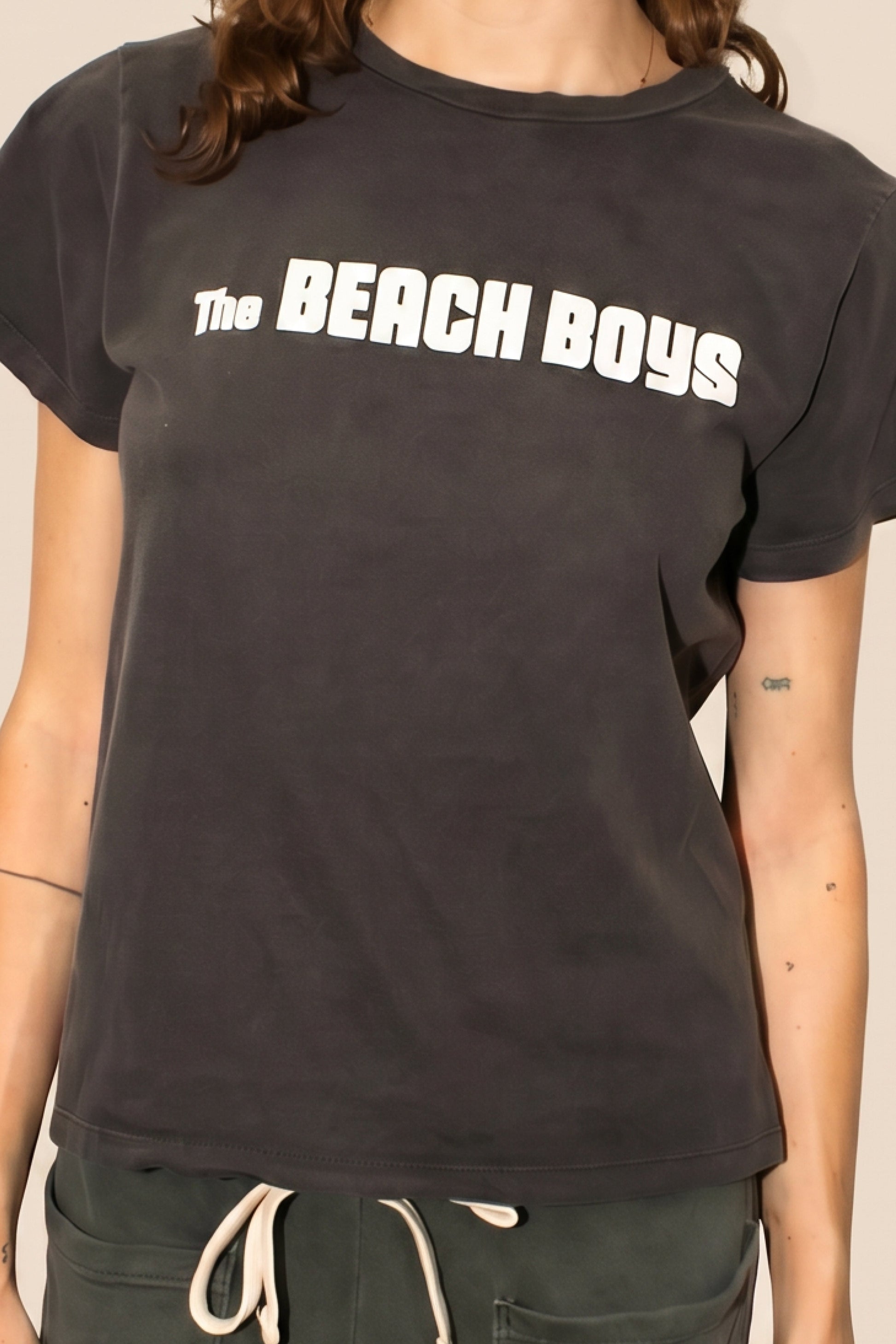 The Beach Boys Getcha Back Tee Womens T Shirt Grey Officially Licensed