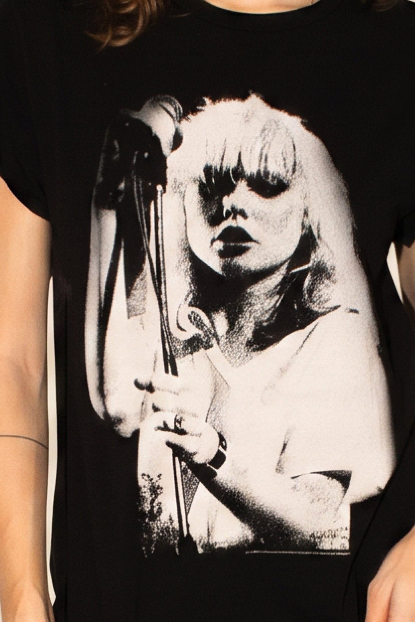 Blondie Pretty Baby Tee Womens T Shirt Black Officially Licensed