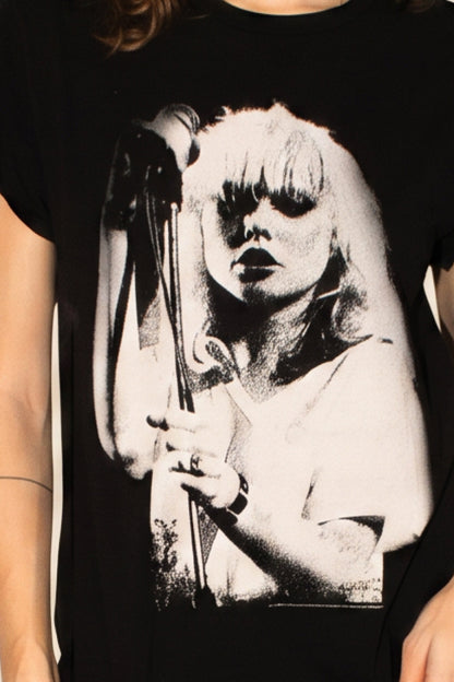 Blondie Pretty Baby Tee Womens T Shirt Black Officially Licensed