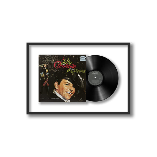 Frank Sinatra A Jolly Christmas From Frank Sinatra Framed Vinyl Record