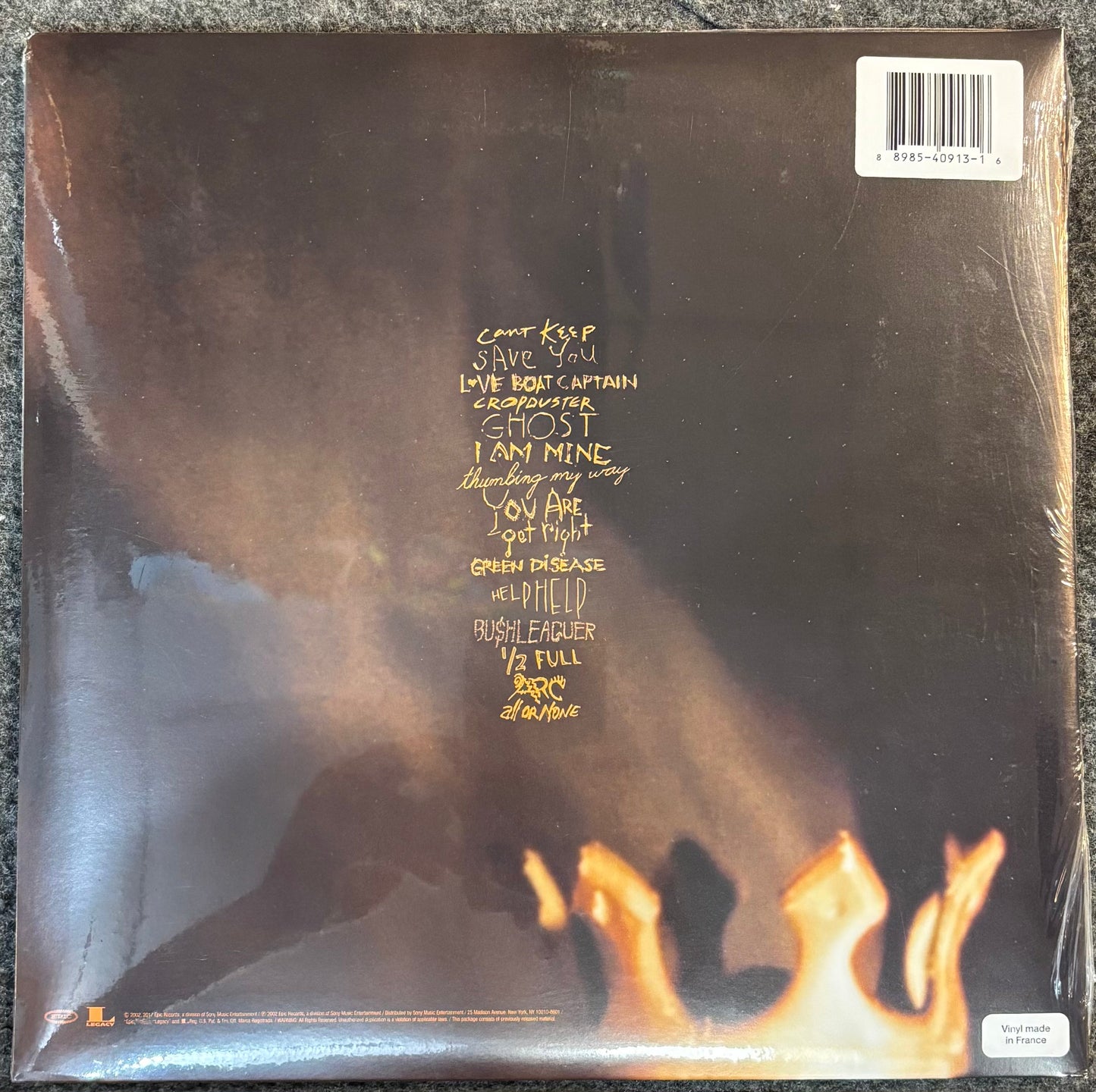 Pearl Jam – Riot Act 2x Vinyl LP Record