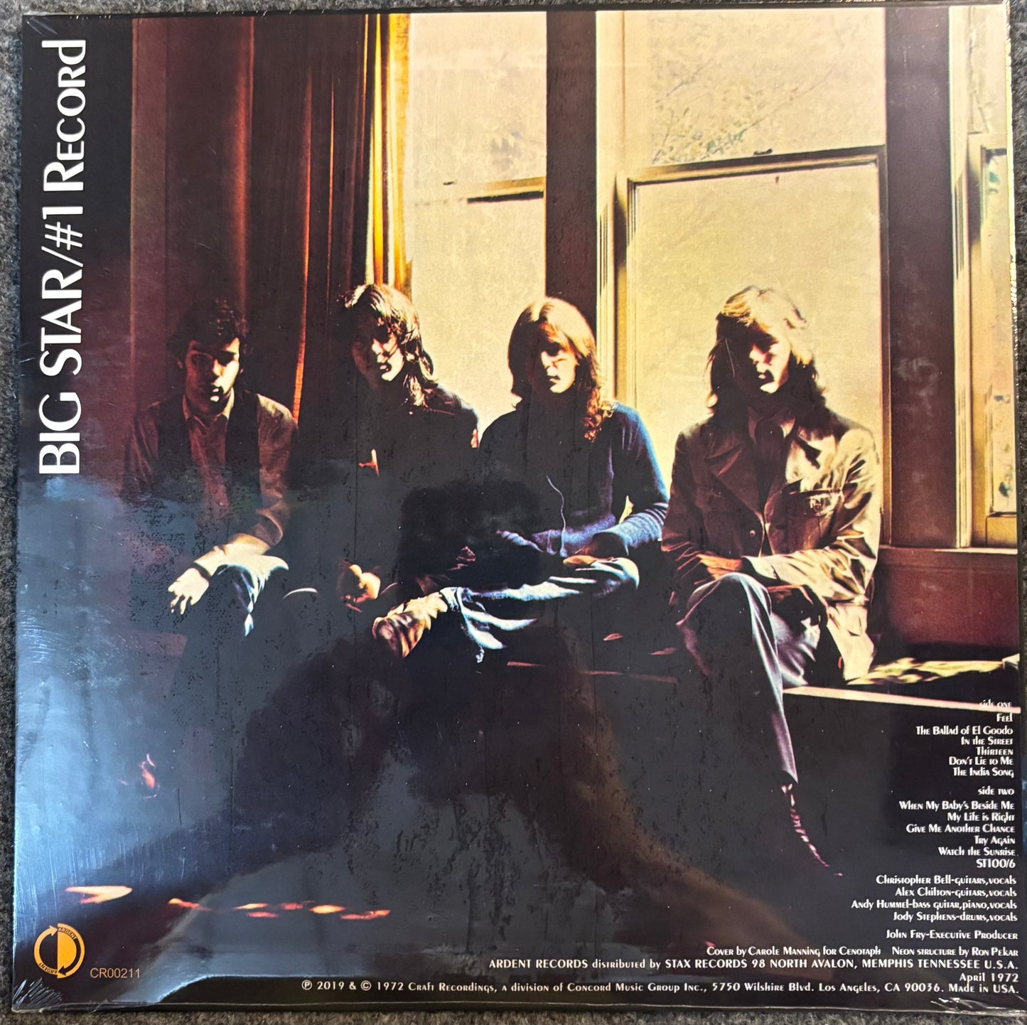 BIG STAR – #1 Record Vinyl LP Record