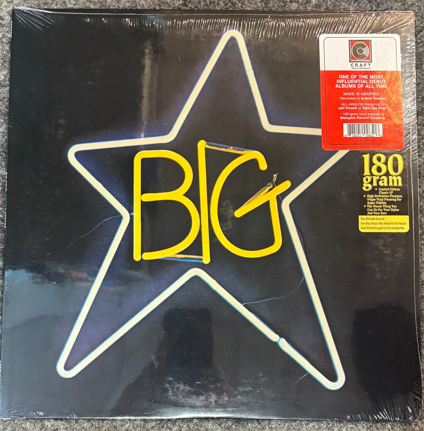 BIG STAR – #1 Record Vinyl LP Record