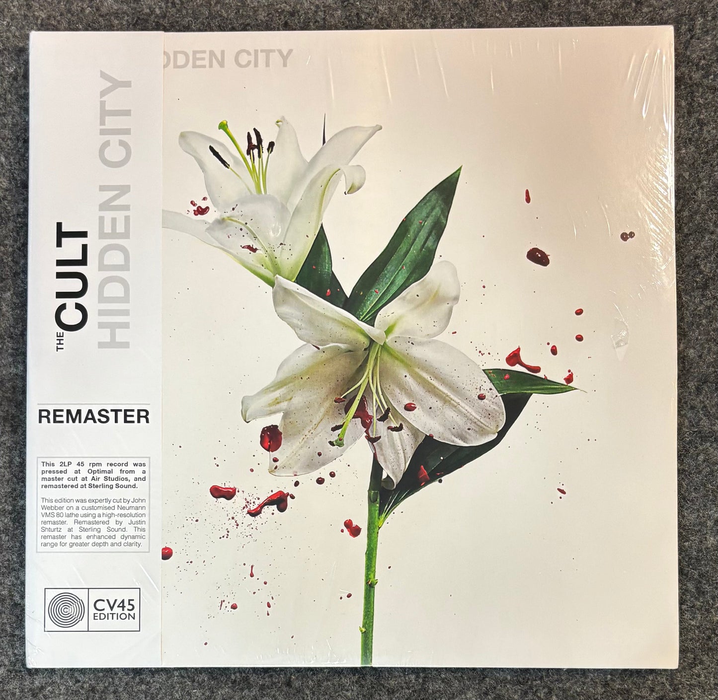 CULT, THE – HIDDEN CITY (45RPM 180 GR) 2x Vinyl LP Record
