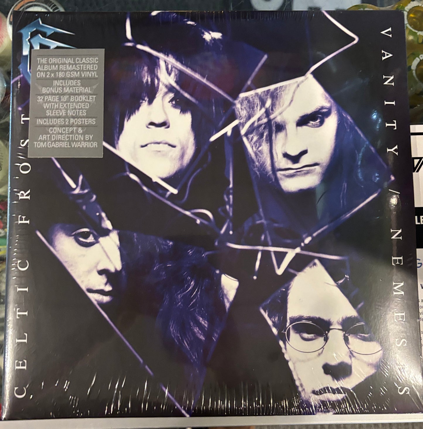 CELTIC FROST - Vanity/Nemesis [180G] 2x Vinyl LP Record + Poster + Booklet