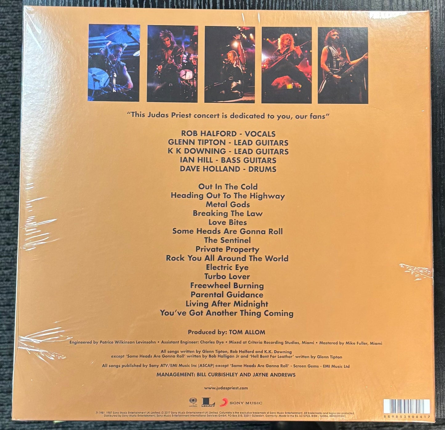 Judas Priest ‎– Priest...Live [180G] 2x Vinyl LP Record