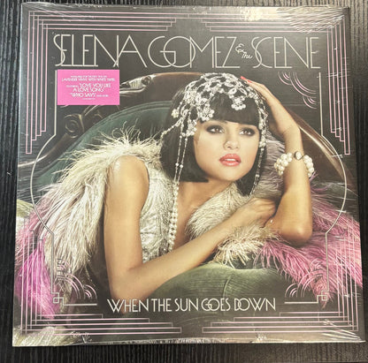 GOMEZ, SELENA & THE SCENE - WHEN THE SUN GOES DOWN (Color Vinyl) LP RECORD