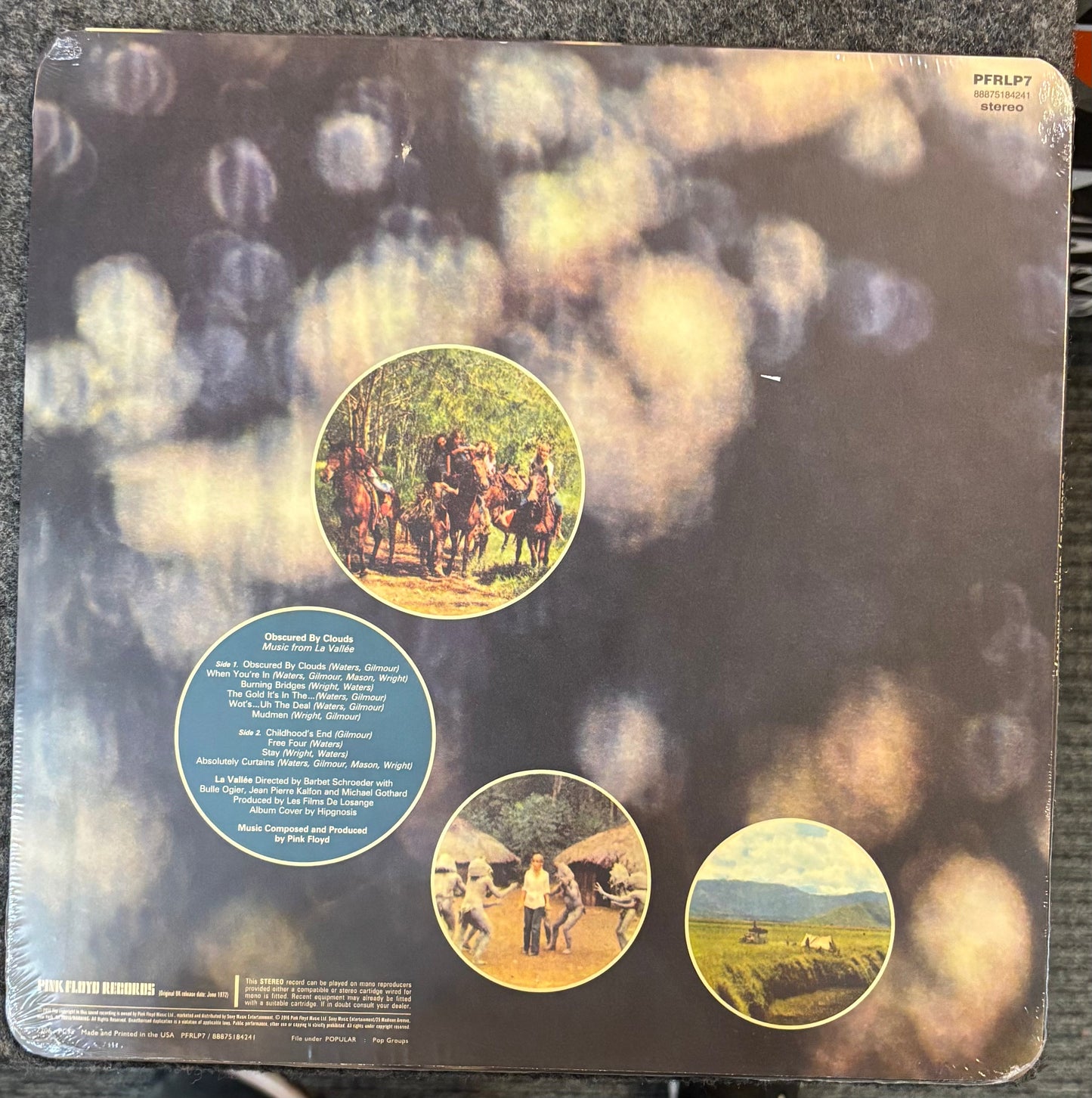 Pink Floyd – Obscured By Clouds [180G] Vinyl LP Record