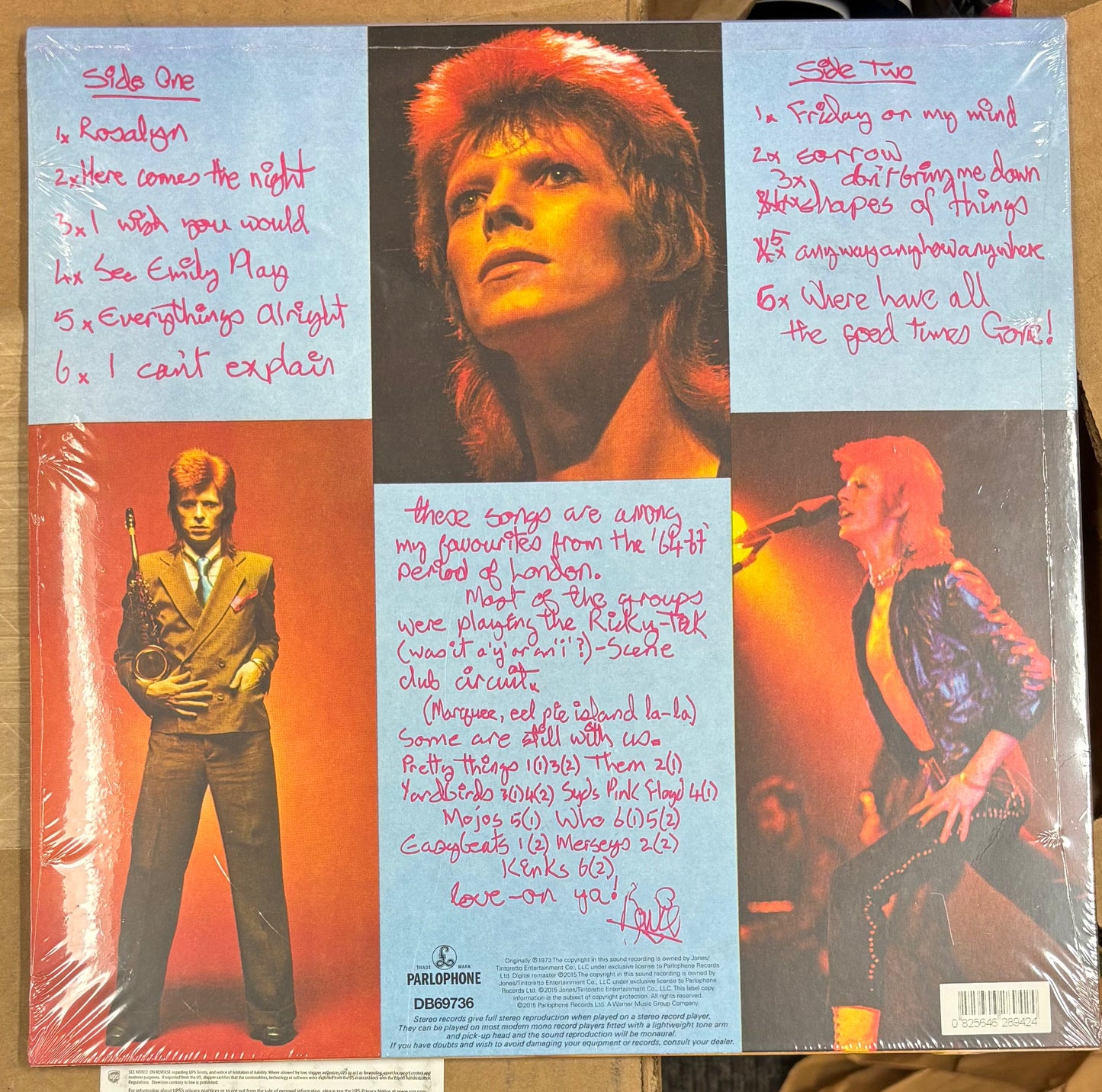 BOWIE, DAVID – Pinups [180G] Vinyl LP Record