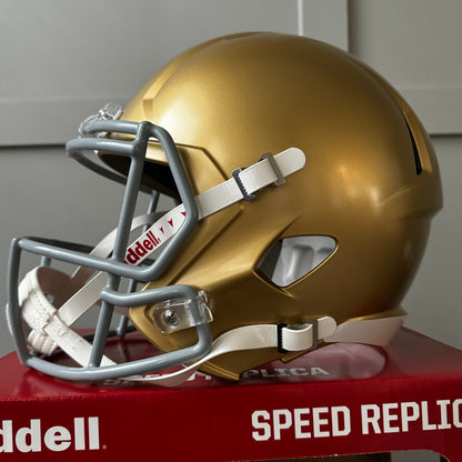 Notre Dame Fighting Irish Full Size Speed Replica Football Helmet- NCAA