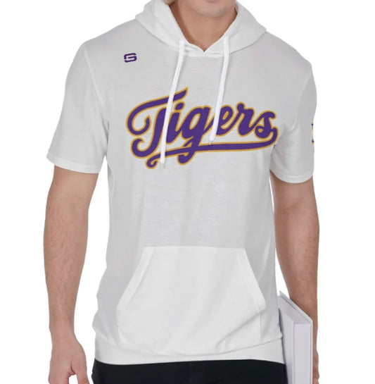 LSU Baseball Pregame Short Sleeve Hoodie T-Shirt
