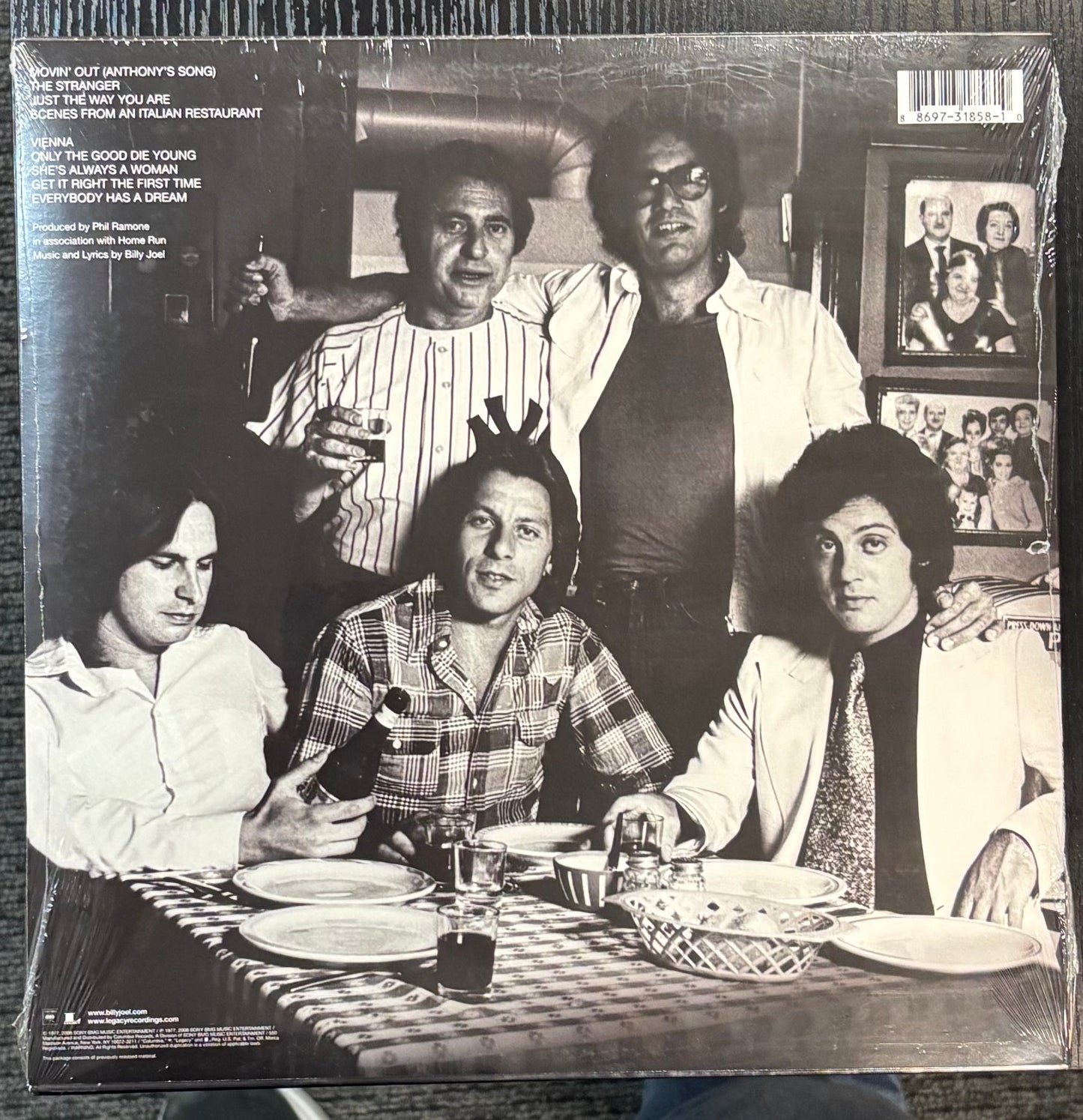 JOEL, BILLY - The Stranger [180G] Vinyl LP Record + Download