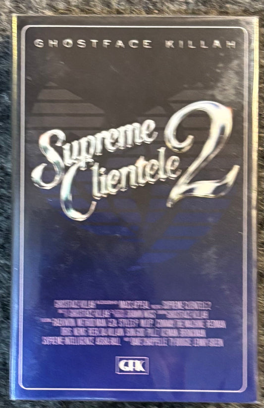 GHOSTFACE KILLAH - SUPREME CLIENTELE 2 Cassette Tape