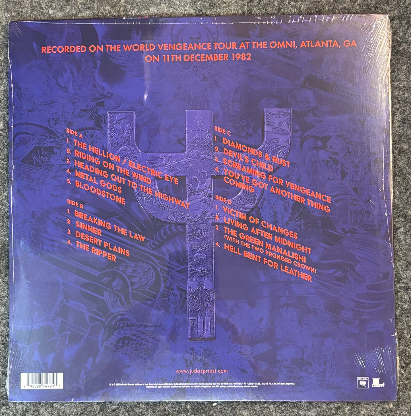 JUDAS PRIEST - LIVE IN ATLANTA '82 2x Vinyl LP Record