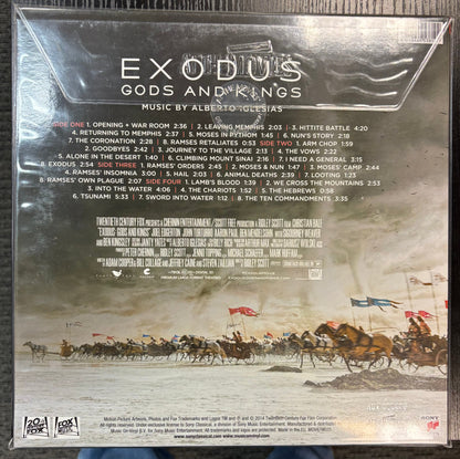 Exodus: Gods And Kings - Alberto Iglesias ‎OST (Original Motion Picture Soundtrack) 2x Vinyl LP Record