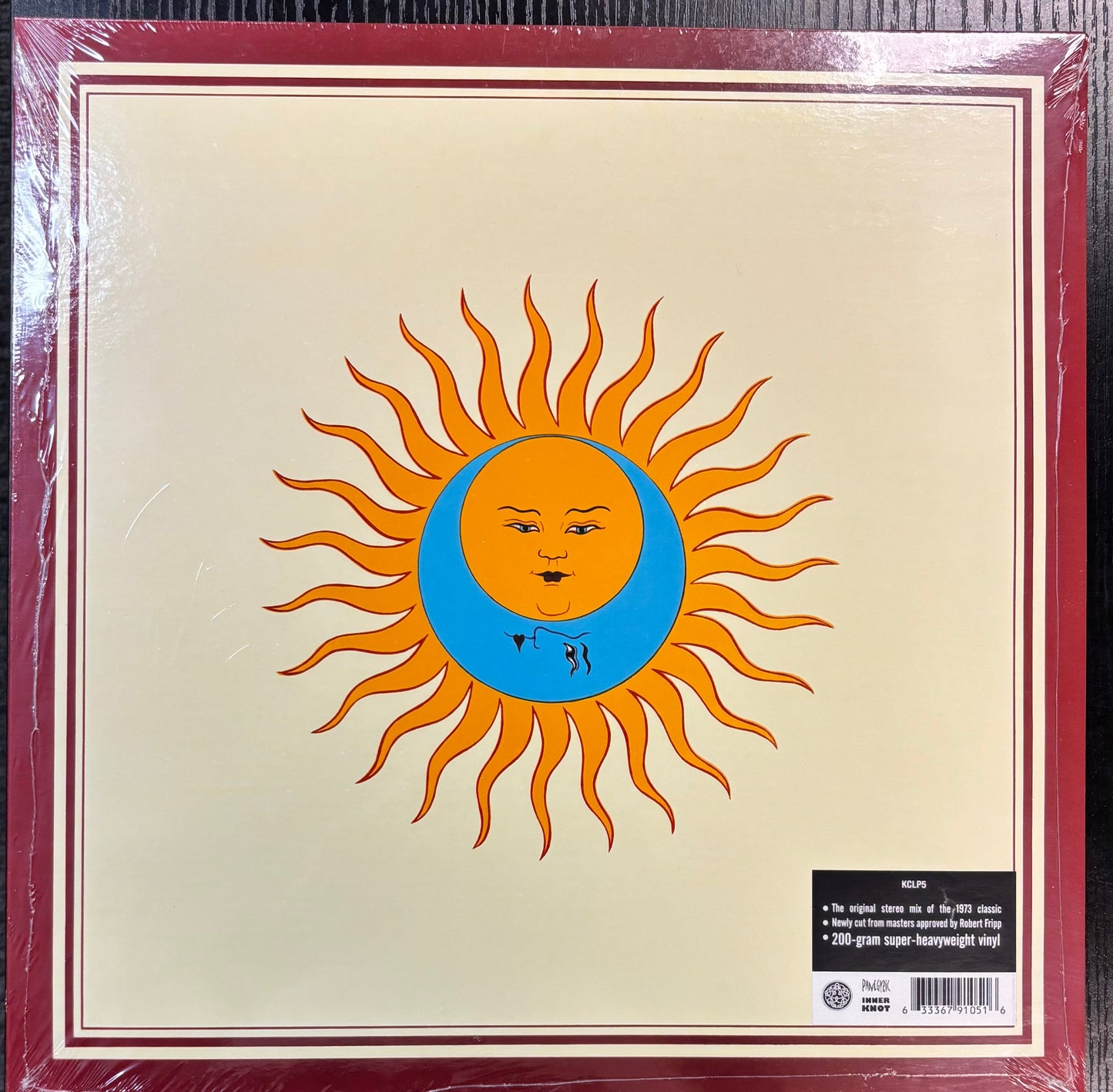 KING CRIMSON – Larks' Tongues In Aspic [200G] Vinyl LP Record