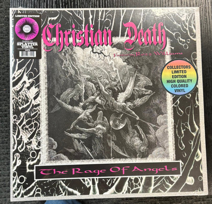 CHRISTIAN DEATH - Rage Of Angels (Color Vinyl) LP Record
