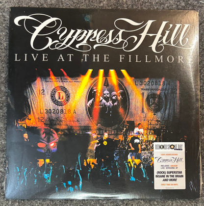 CYPRESS HILL - LIVE AT THE FILLMORE 2x Vinyl LP Record