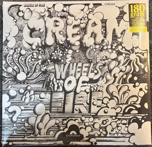 CREAM - Wheels Of Fire 2x Vinyl LP Record + MP3 Code