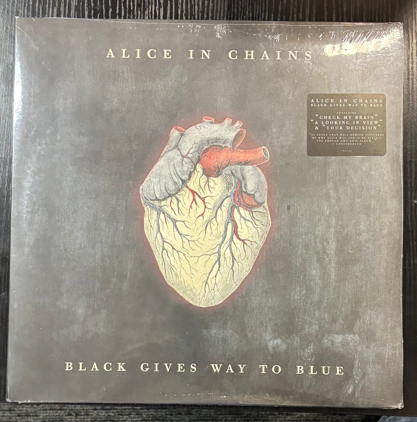 ALICE IN CHAINS - BLACK GIVES WAY TO BLUE 2x Vinyl LP Record