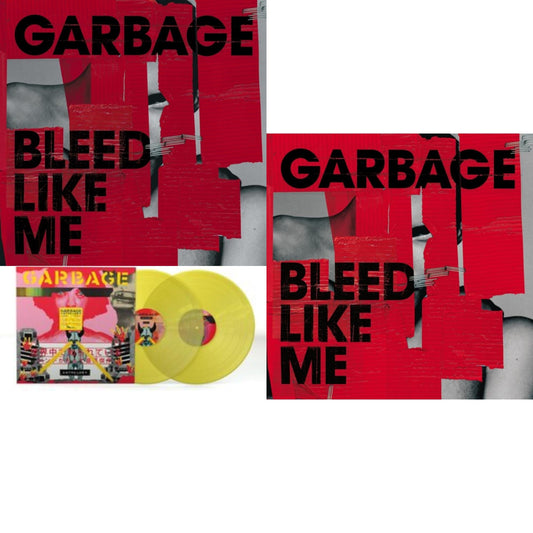 Garbage - Bleed Like Me (Expanded Edition) (2LP) & Anthology (2LP/Transparent Yellow Vinyl) & Bleed Like Me