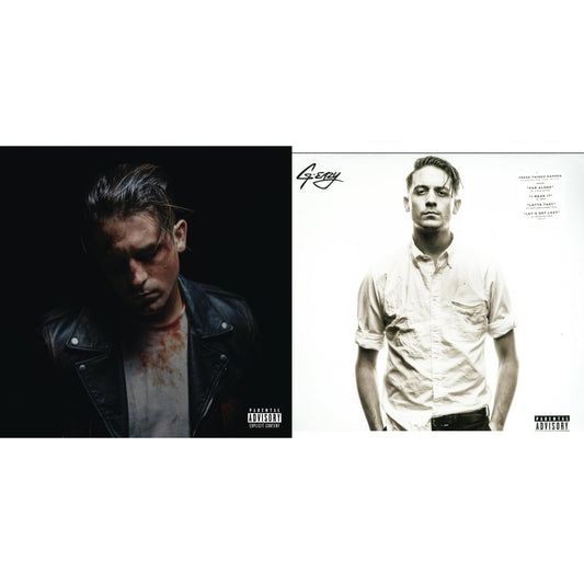 G-Eazy - These Things (2LP/180G) & Beautiful & Damned (Explicit Vinyl) (Pa) (2 LP) (1 White-1 Black Vinyl/Dl Code) Vinyl Record Bundle